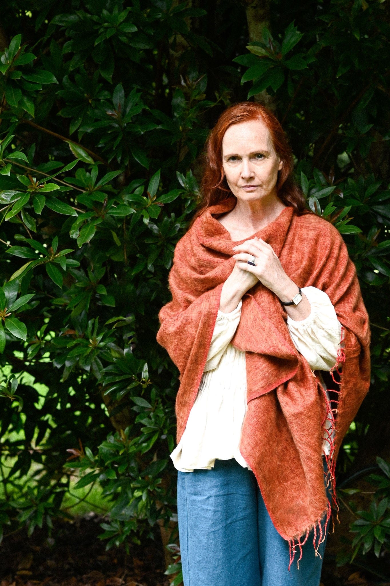 Poncho Terracotta