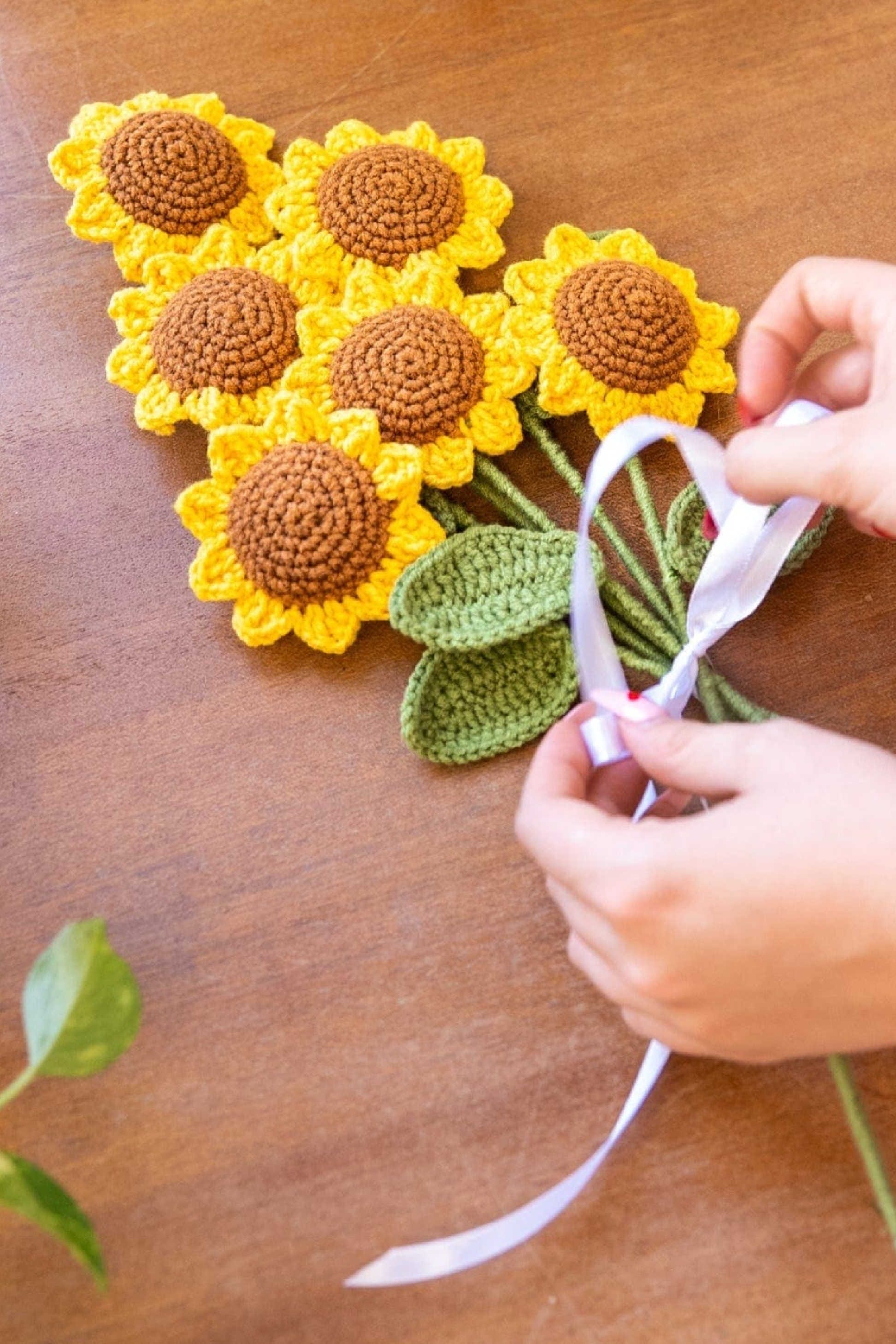 Sunflower Beginners Crochet Kit