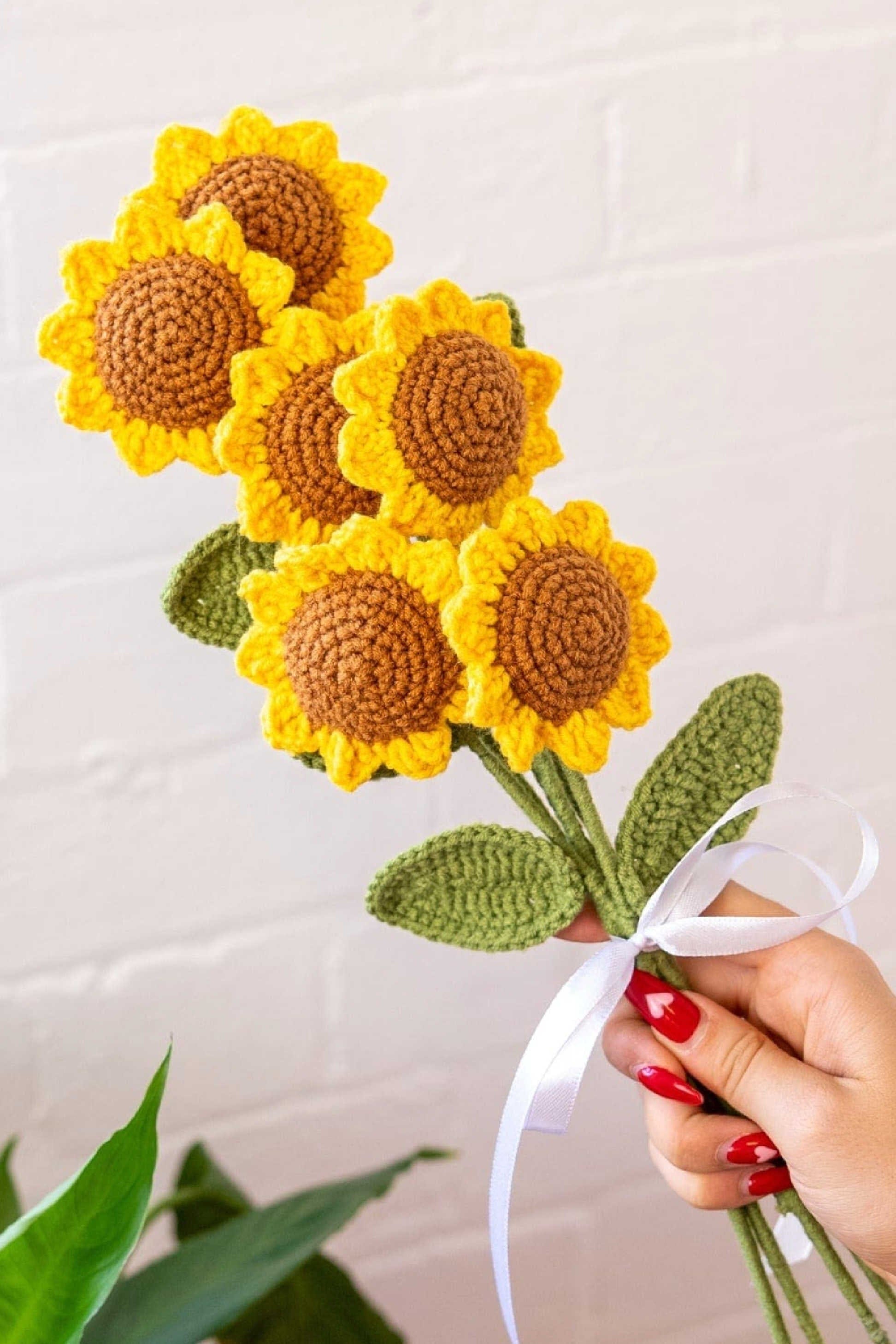 Sunflower Beginners Crochet Kit