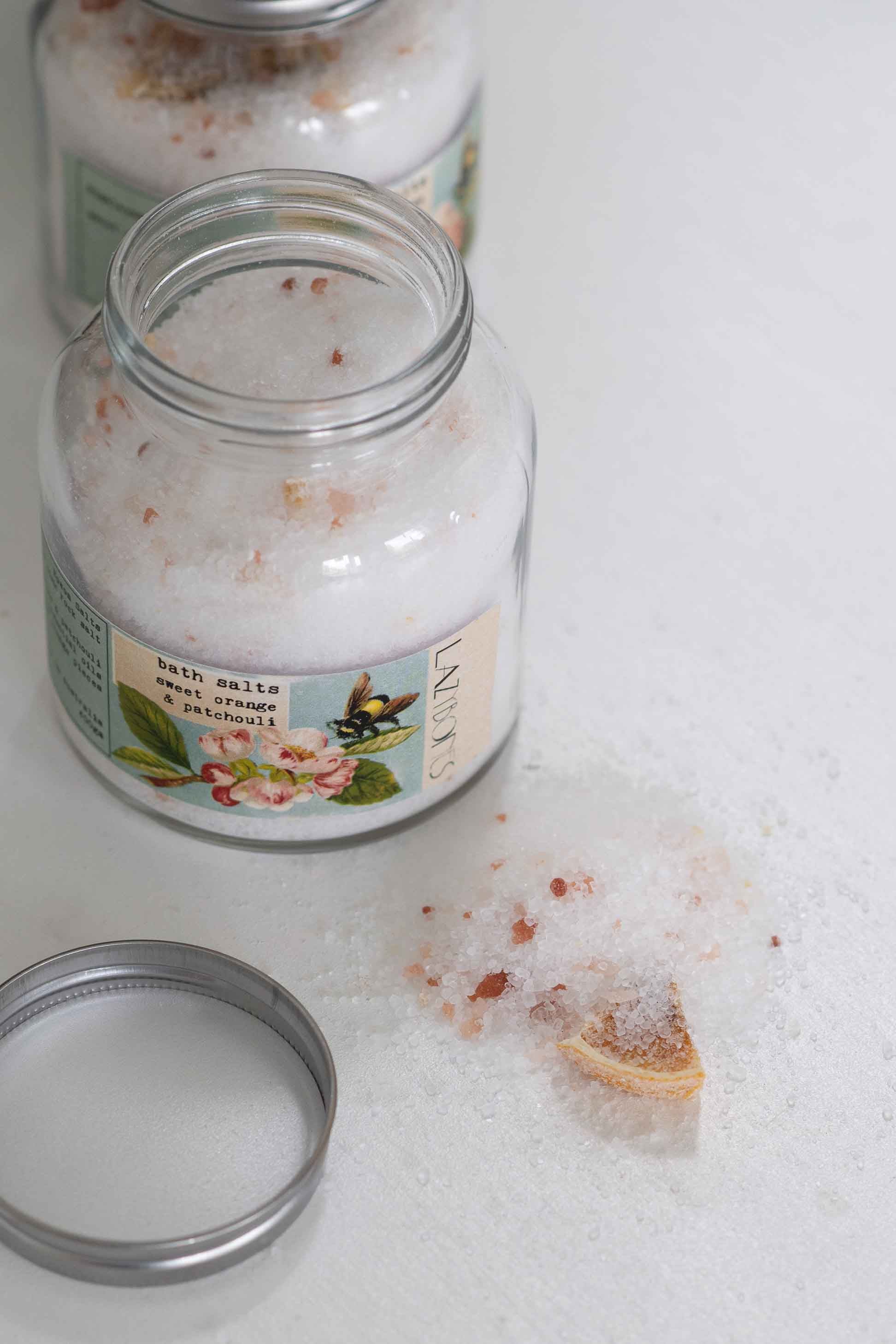 Bath Salts - Sweet Orange & Patchouli