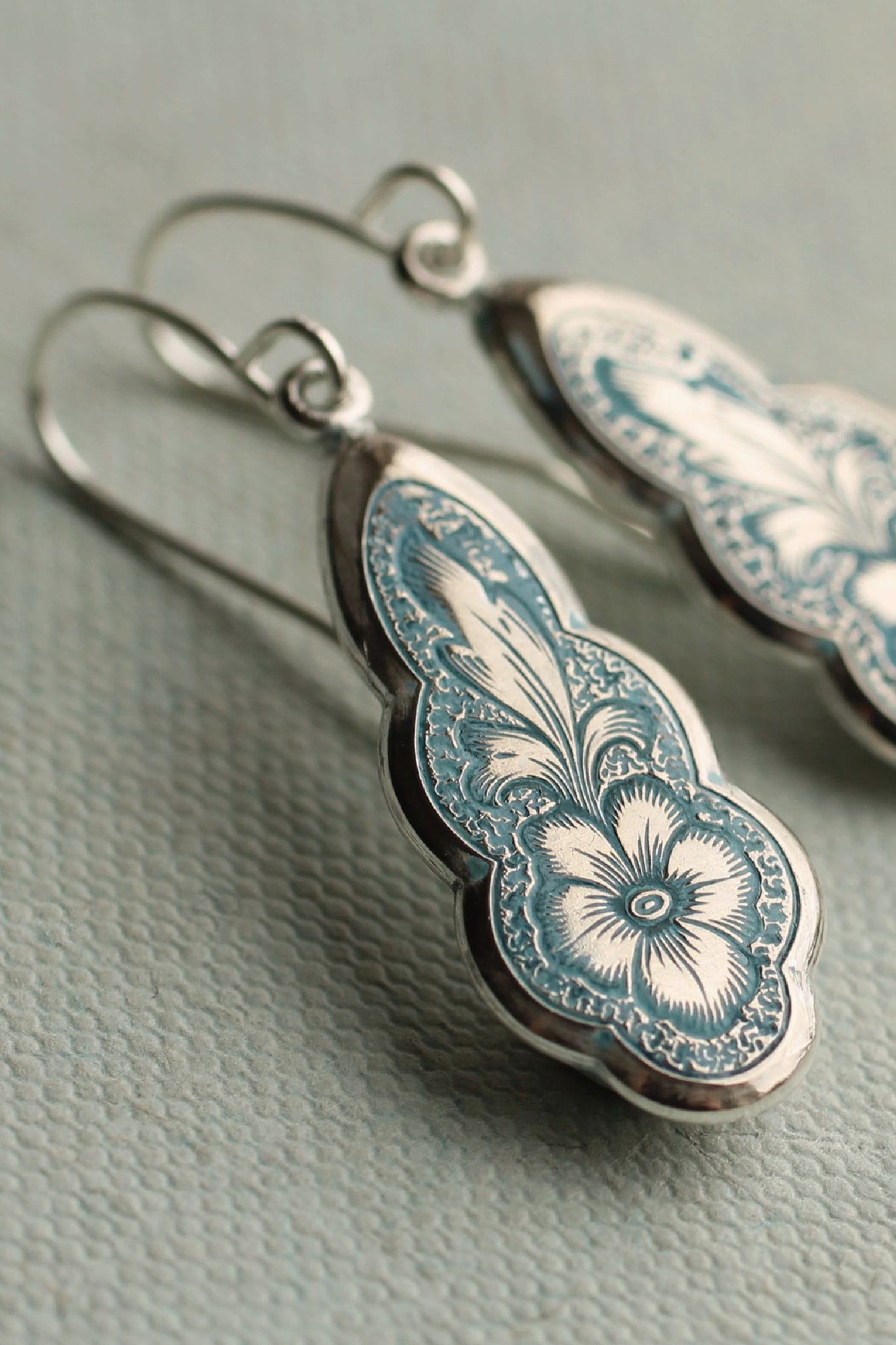 Victorian Floral Earrings