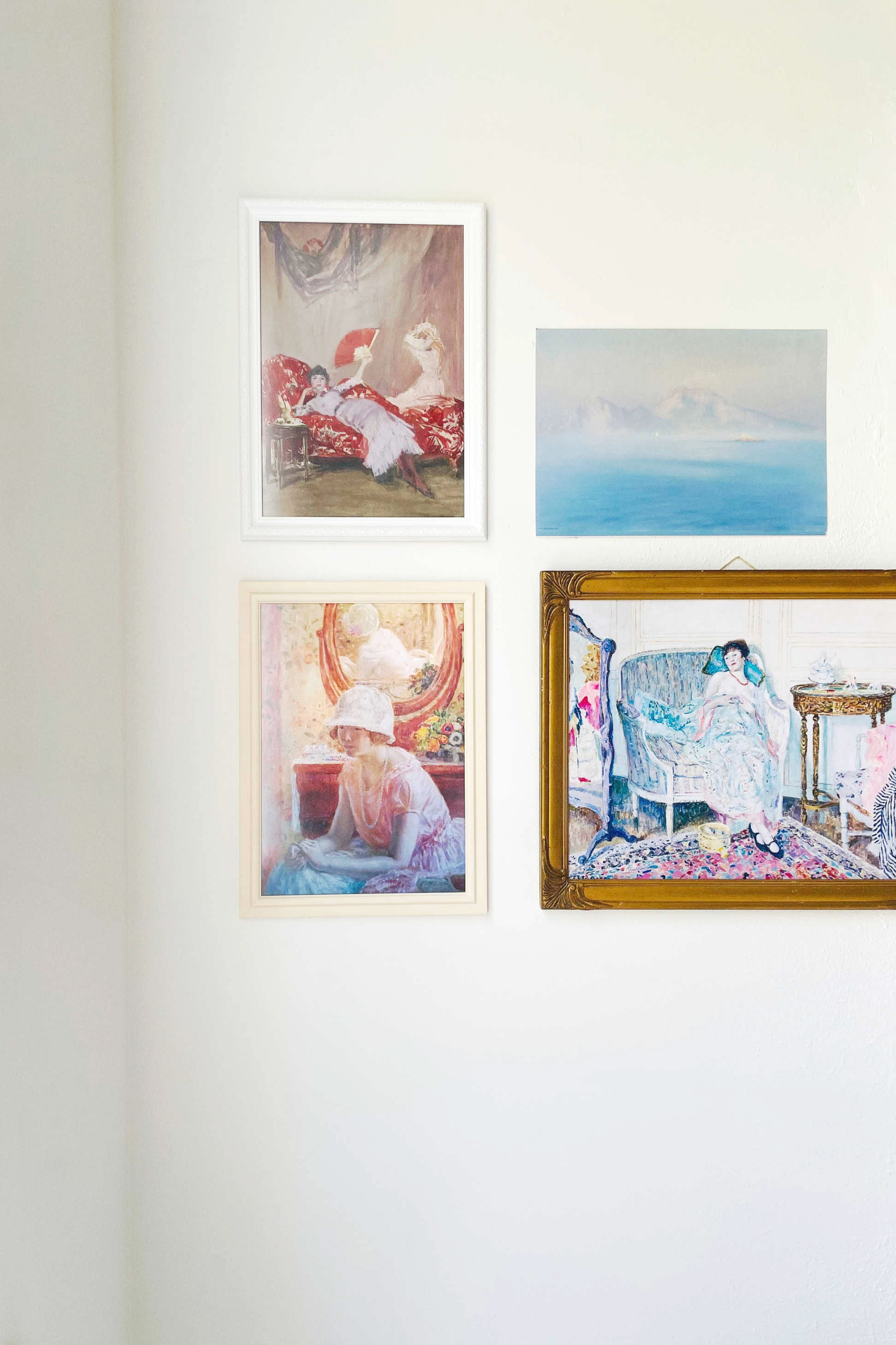 Art print set - In the boudoir