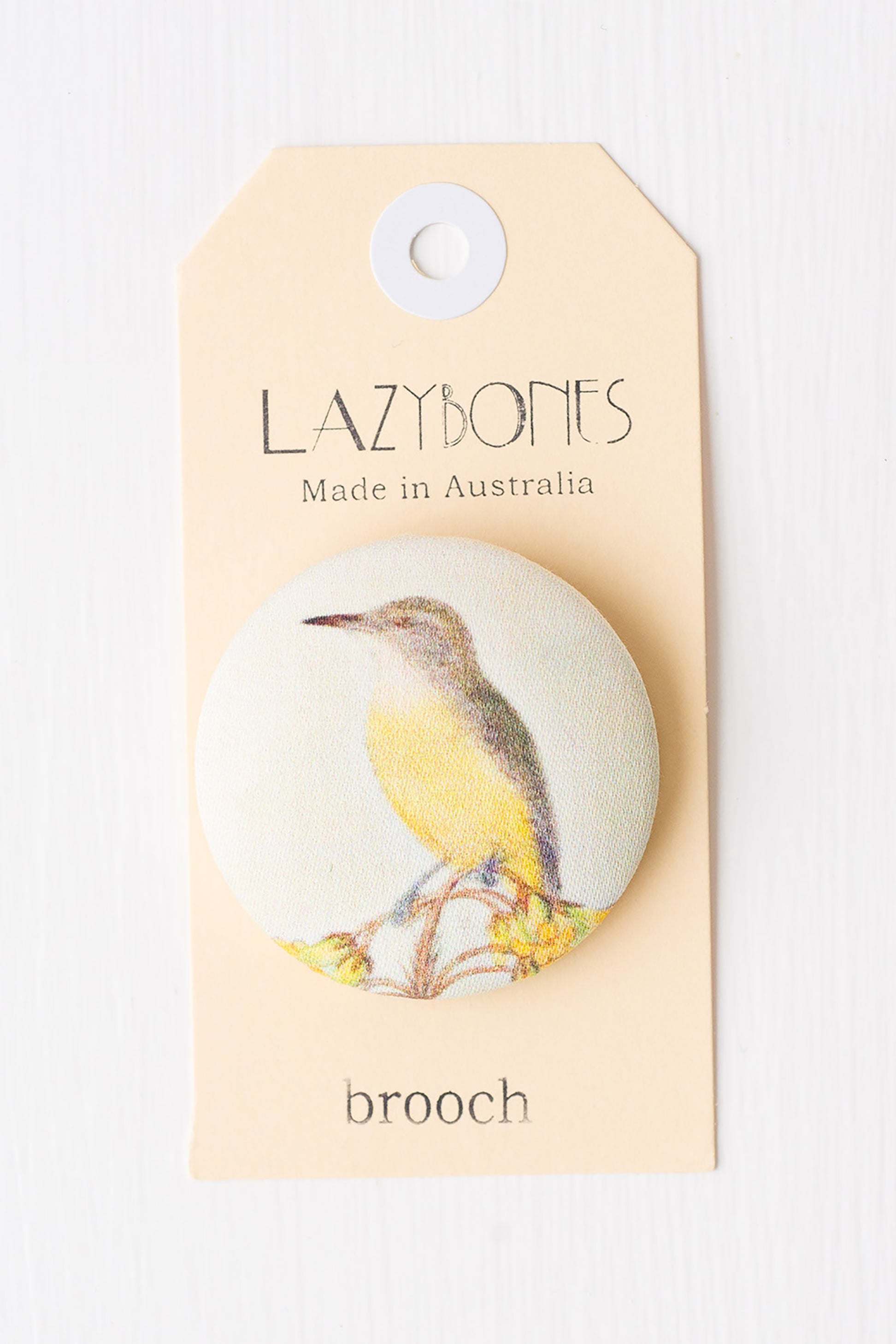 Robin brooch