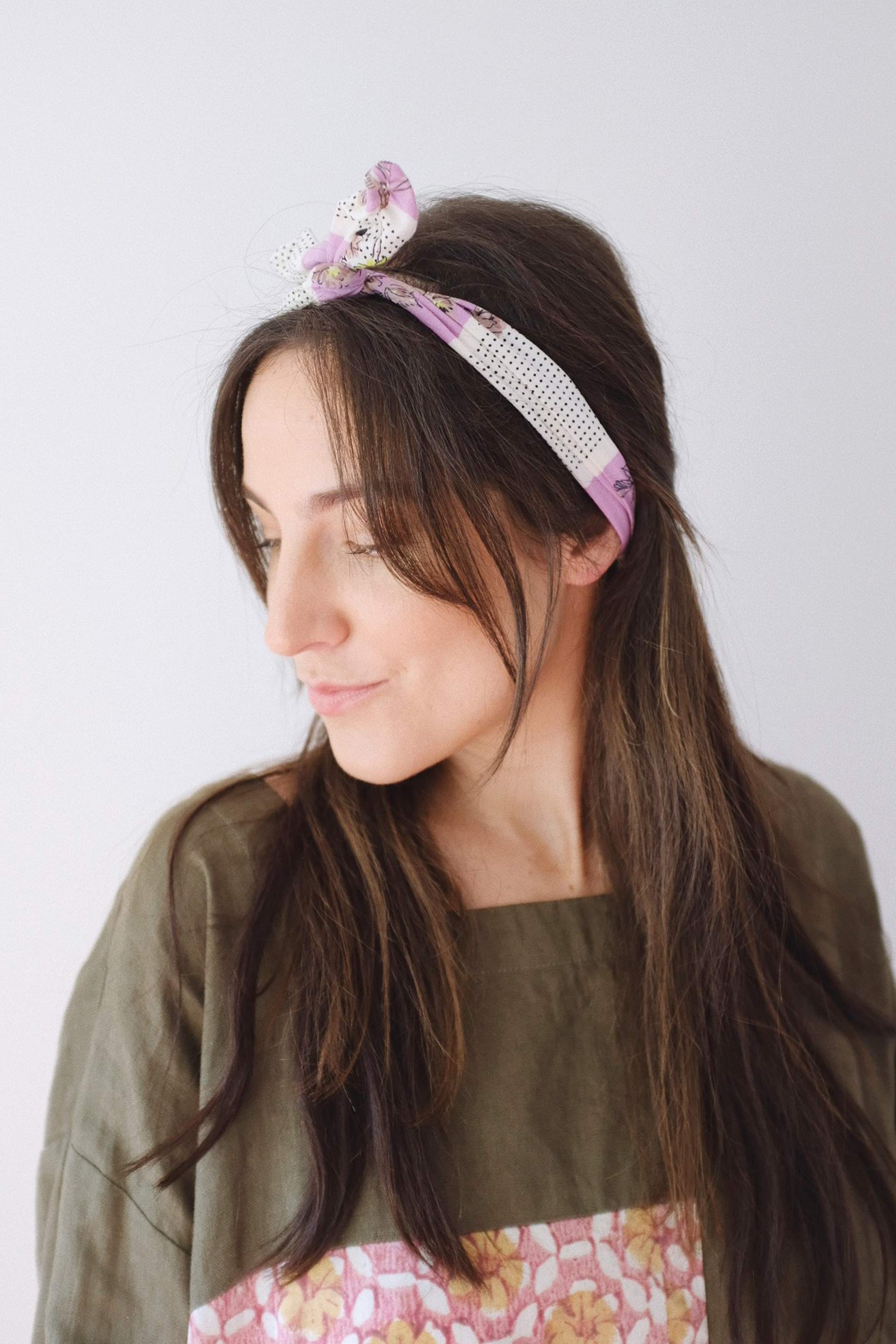 Hair Wrap in Daphne