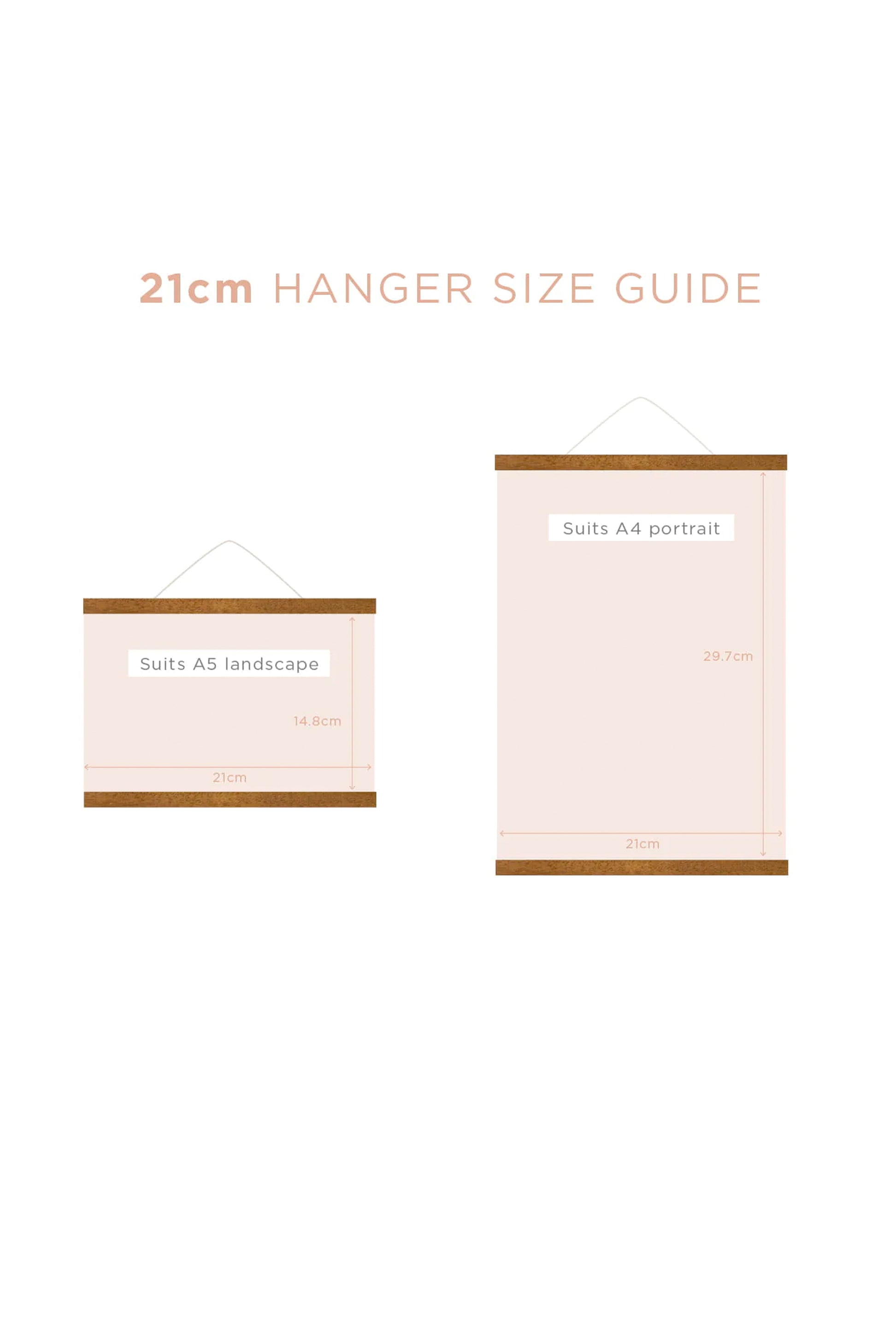 Magnetic Print Hanger 21cm