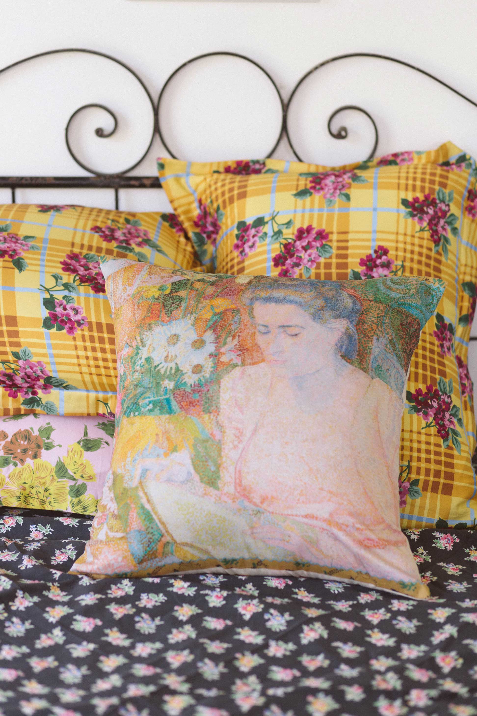 Marie cushion cover *organic cotton