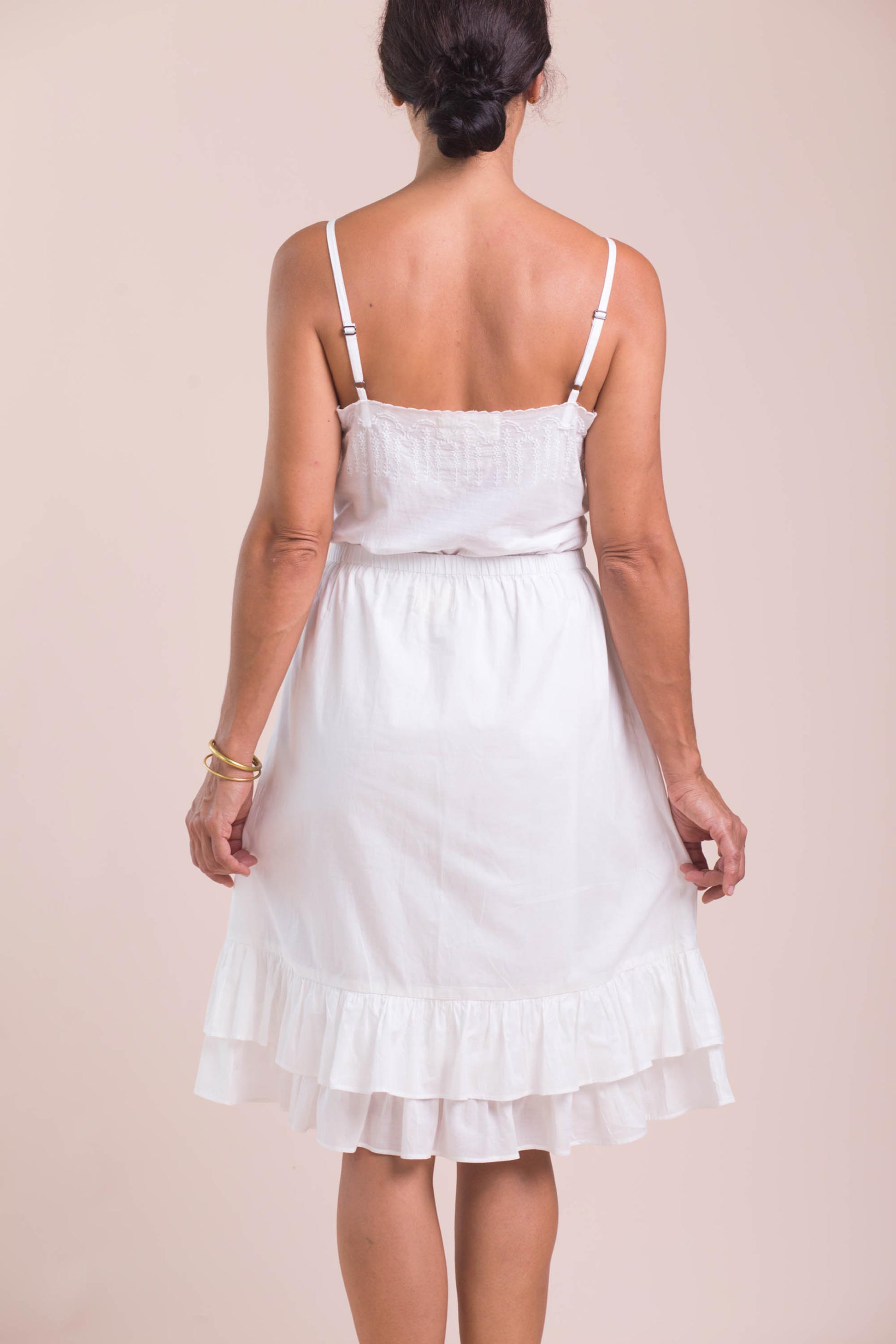 Noelle slip in White *organic cotton