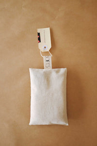 Calico back of scented sachet