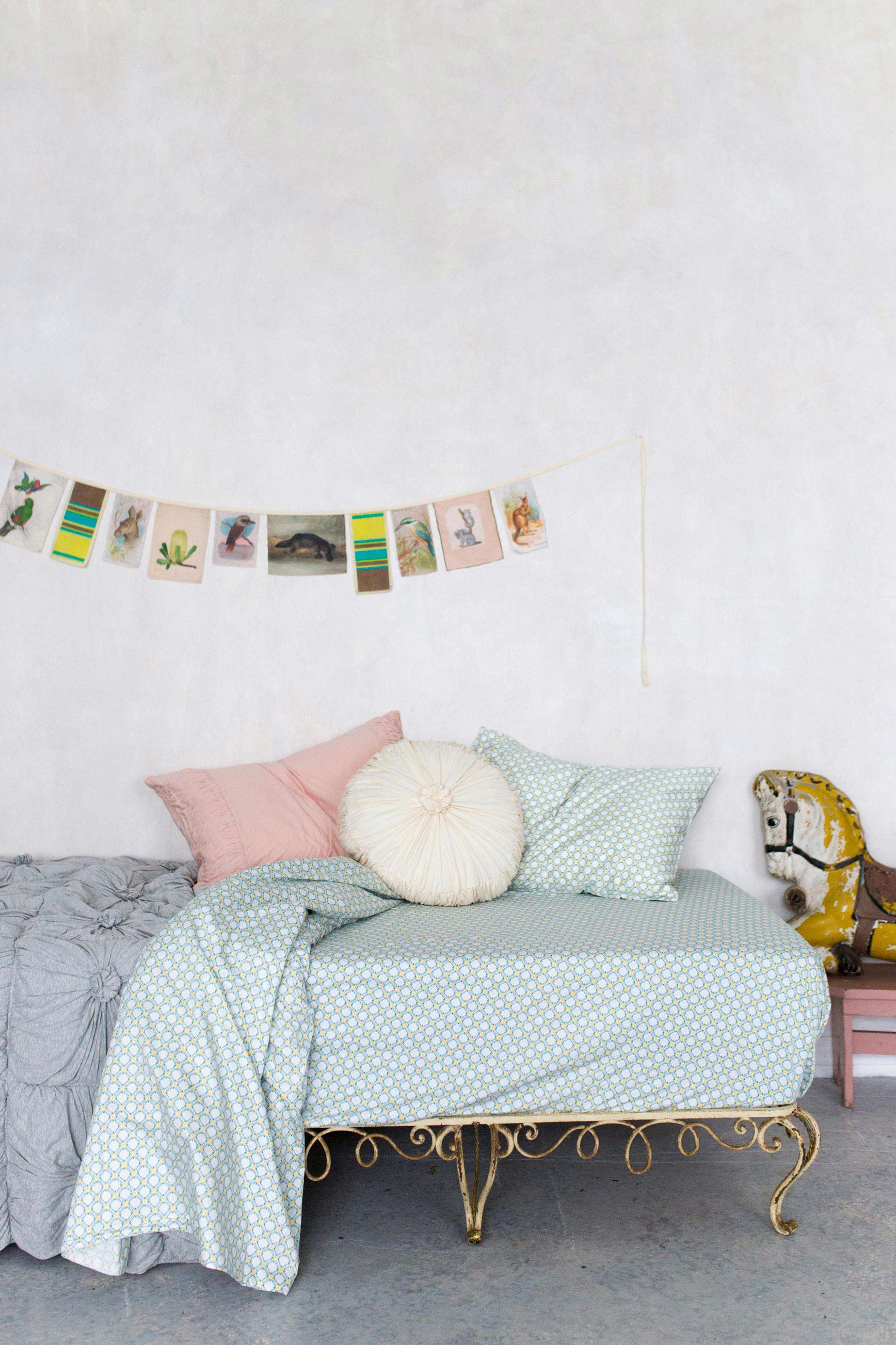 Fauna & Flora garland *organic cotton